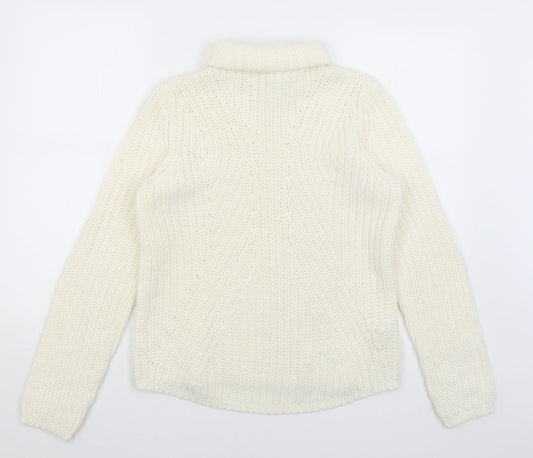 Womens UK Size S BPC Ivory Pullover Jumper