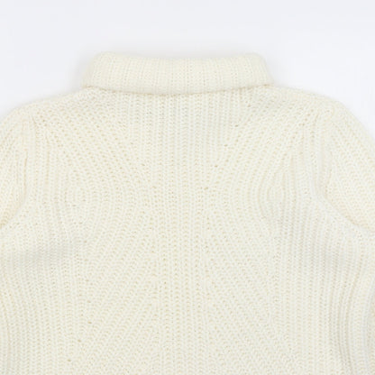 Womens UK Size S BPC Ivory Pullover Jumper