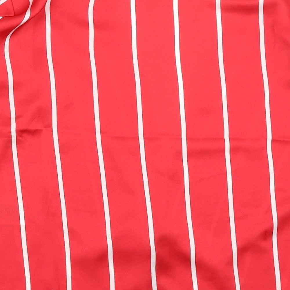 Womens UK Size 12 BPC Red Wrap Jumper