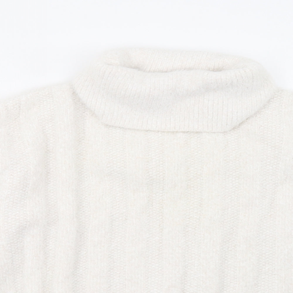 F&F Womens White   Pullover Sweatshirt Size 14