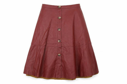 SHEIN Womens Red   A-Line Skirt Size S
