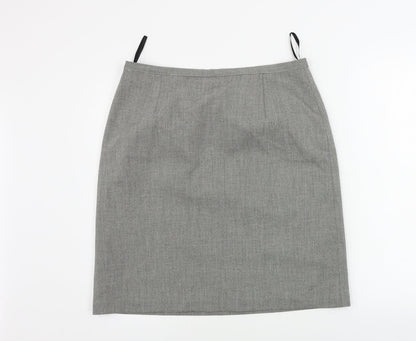 Principles  Womens Grey   A-Line Skirt Size 16