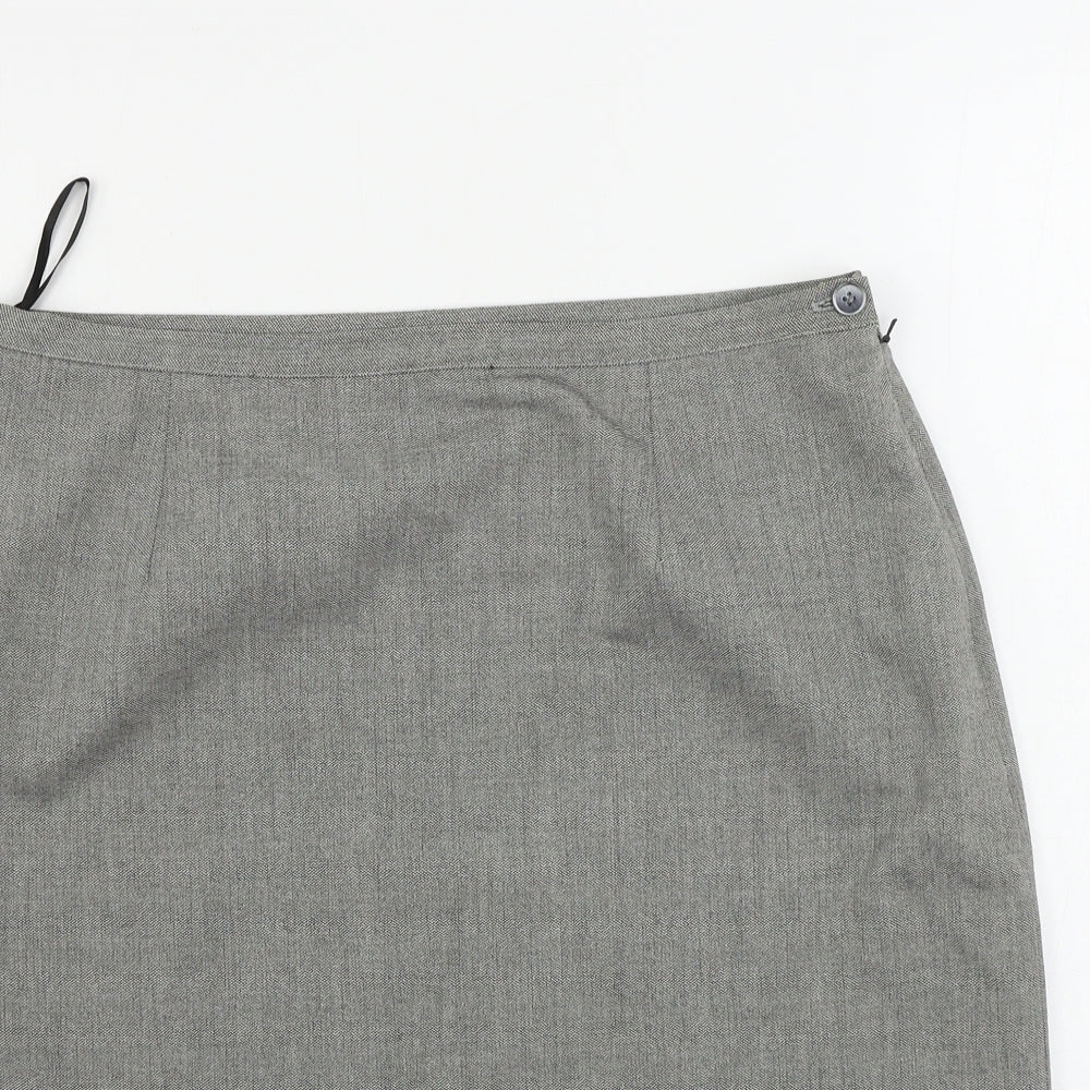 Principles  Womens Grey   A-Line Skirt Size 16