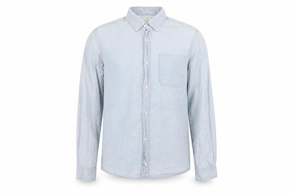 Mens UK Size M River Island Grey  Button-Up Long Sleeve Casual Shirt