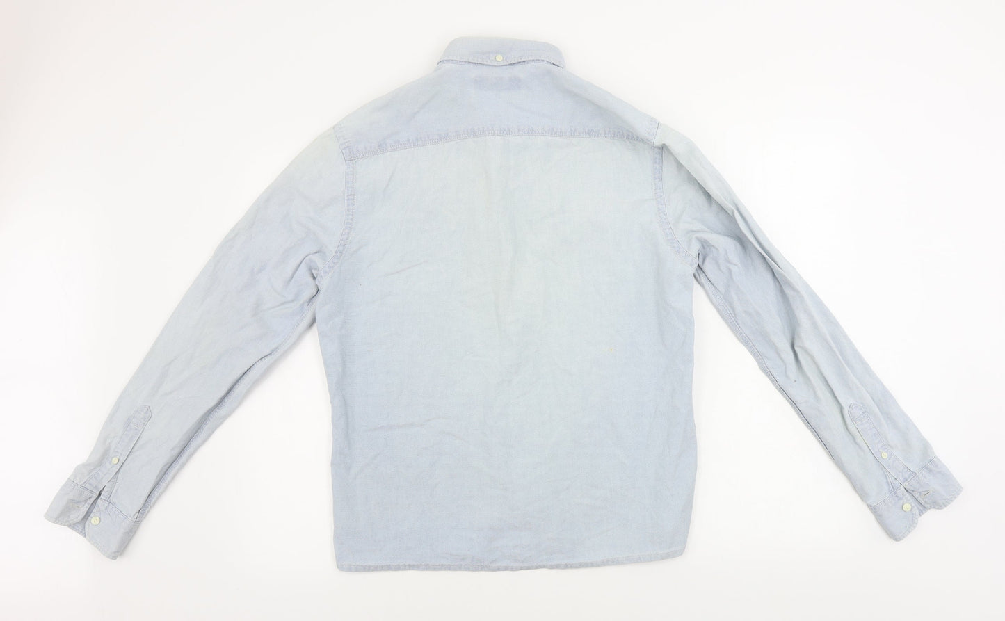 River Island Mens Grey    Button-Up Size M