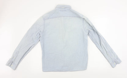 River Island Mens Grey    Button-Up Size M