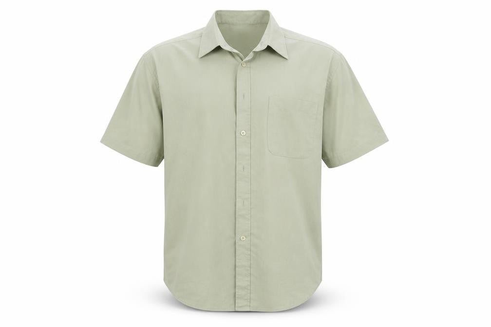 classics  Mens Green    Button-Up Size M