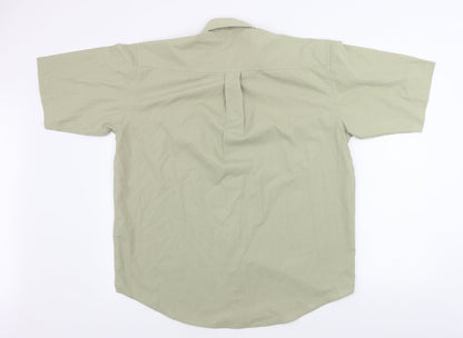 classics  Mens Green    Button-Up Size M