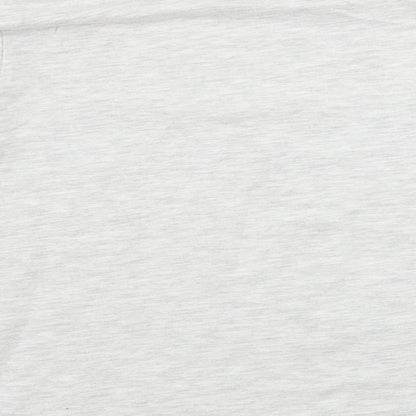 Primark  Girls Grey   Basic T-Shirt Size 5-6 Years