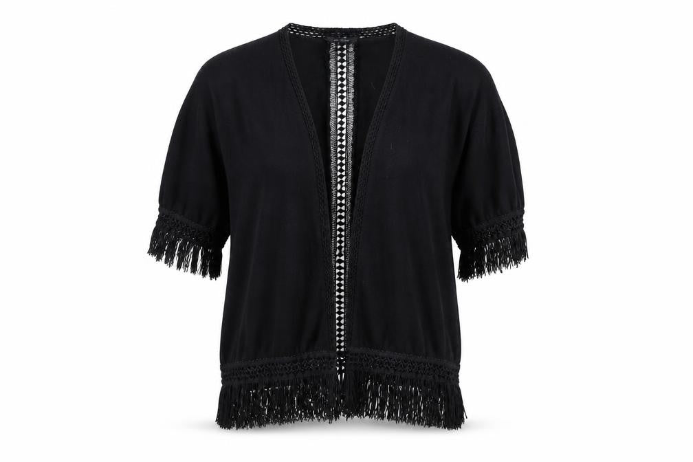 Womens UK Size 14 Atmosphere Black Cardigan Jumper