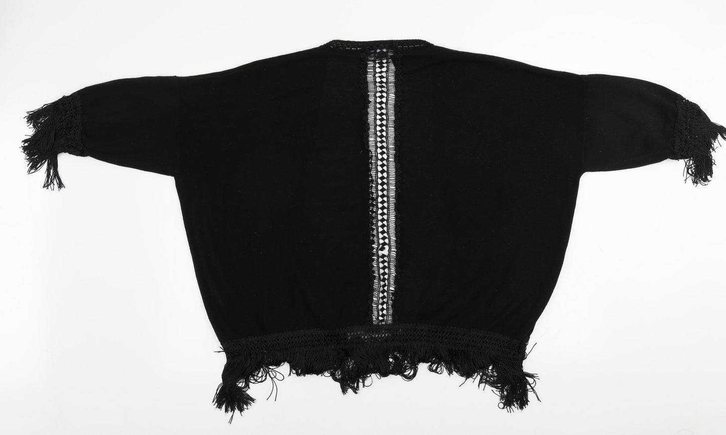 Womens UK Size 14 Atmosphere Black Cardigan Jumper