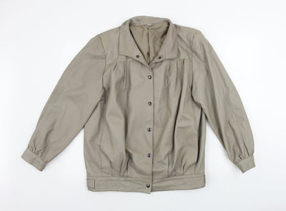 Womens UK Size 14 Preworn Beige Jacket
