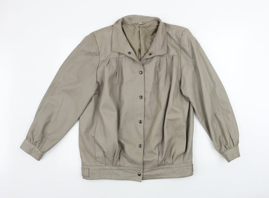 Womens UK Size 14 Preworn Beige Jacket