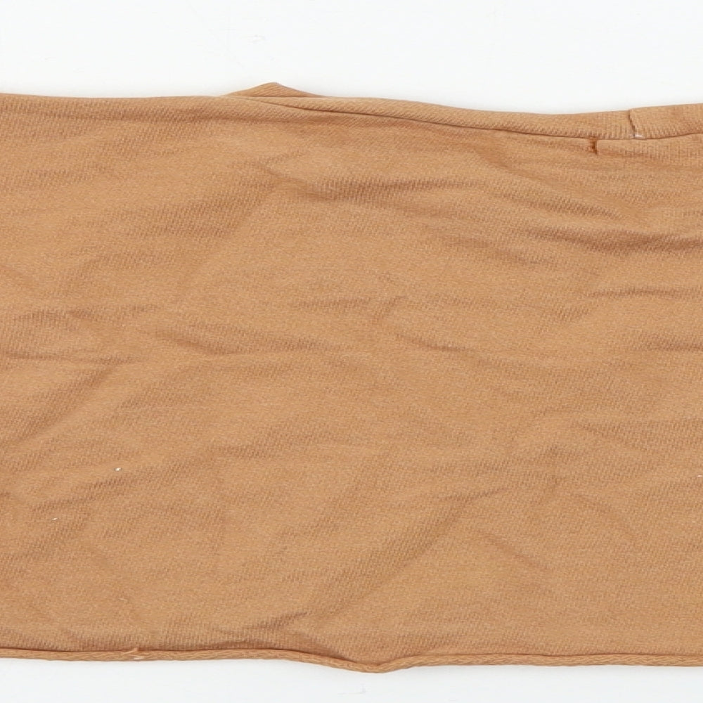 Womens UK Size 8 PRETTYLITTLETHING Brown Pullover Jumper