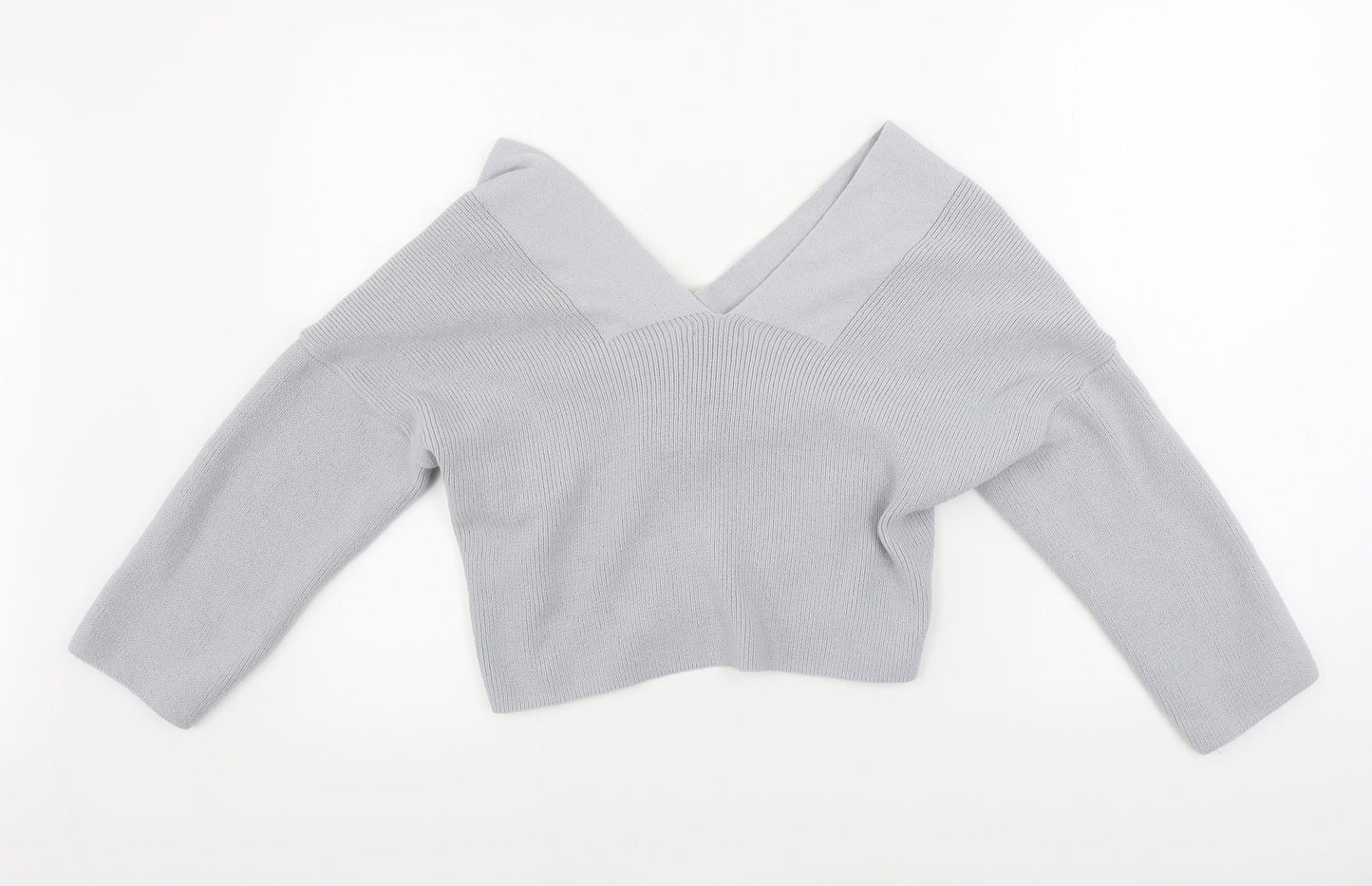 Boohoo  Womens Grey   Pullover Jumper Size M