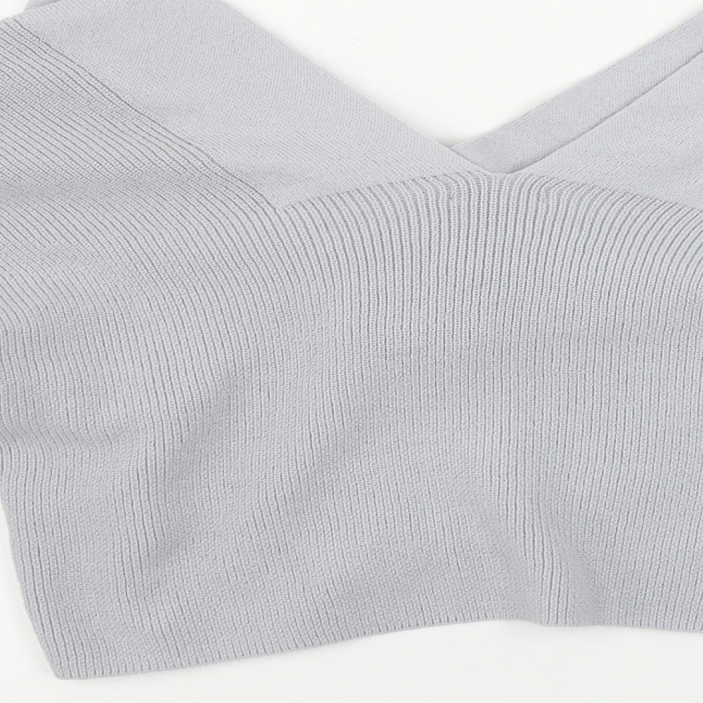 Boohoo  Womens Grey   Pullover Jumper Size M