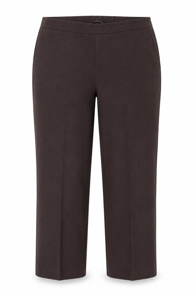 Womens UK Size 20 Preworn Regular Fit  Brown Trousers