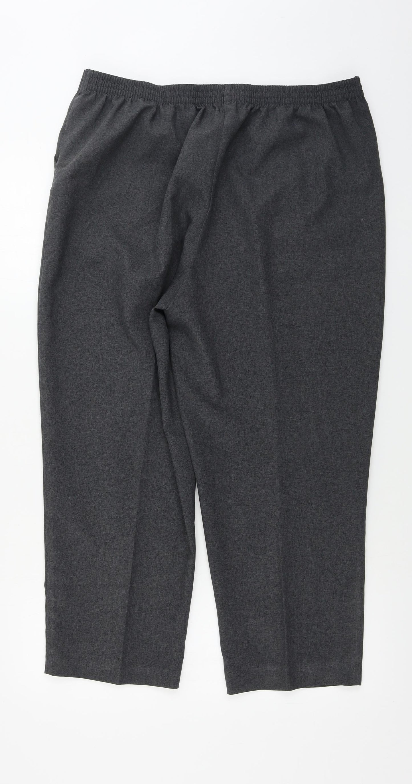 Womens UK Size 34 in EWM Regular Fit  Grey Trousers