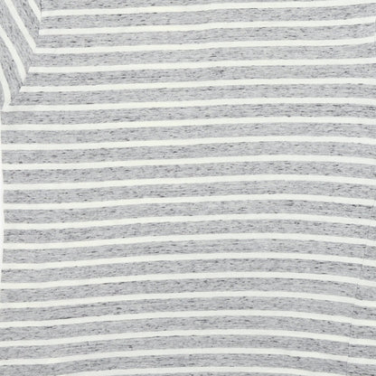 Greenwoods state Womens Grey Striped  Basic T-Shirt Size XS