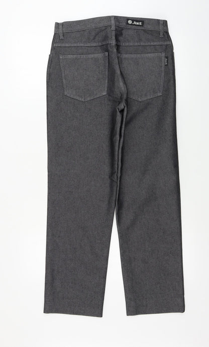 jist  Mens Grey Houndstooth  Straight Jeans Size 30 in L27 in