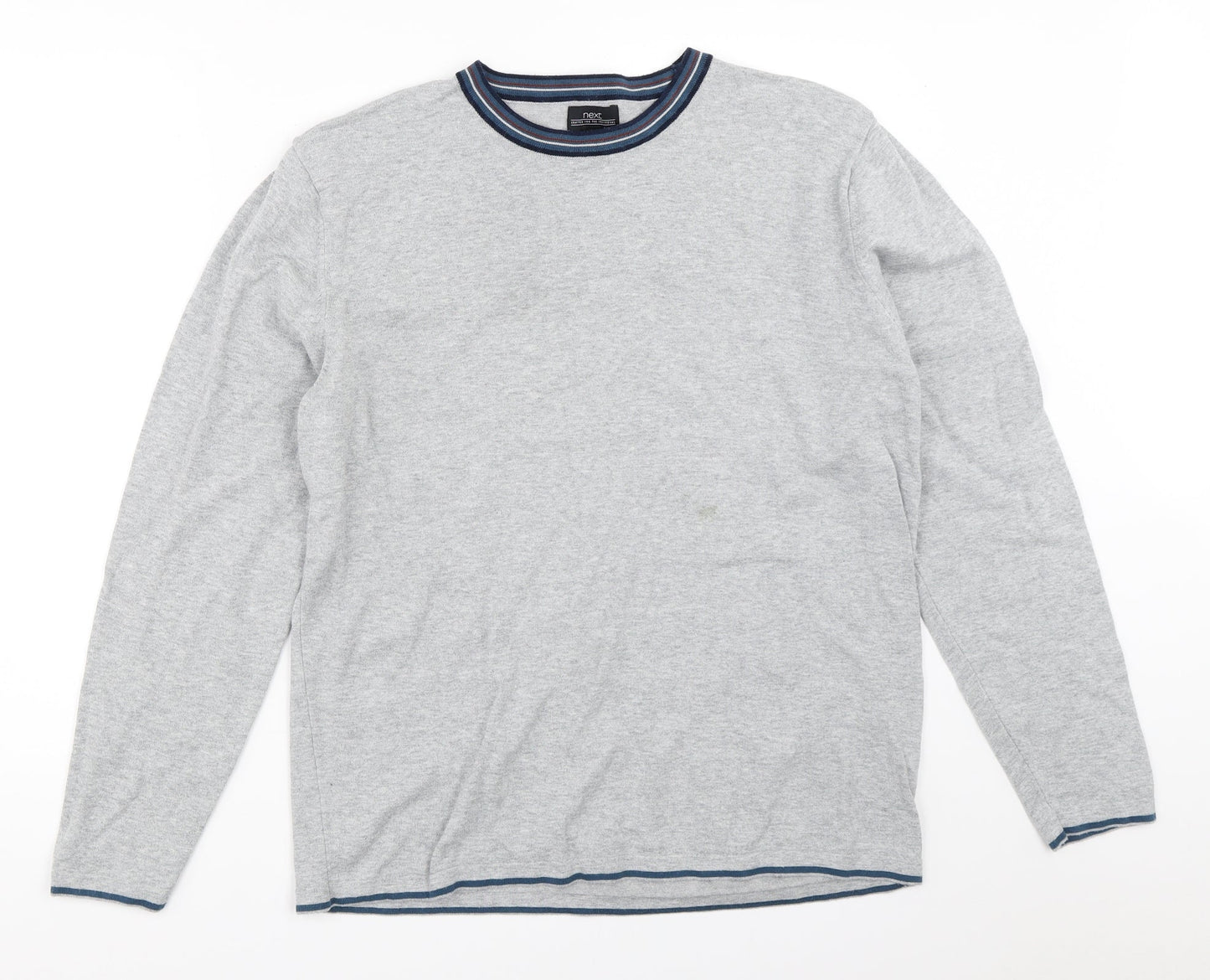 NEXT Mens Grey   Pullover Jumper Size L