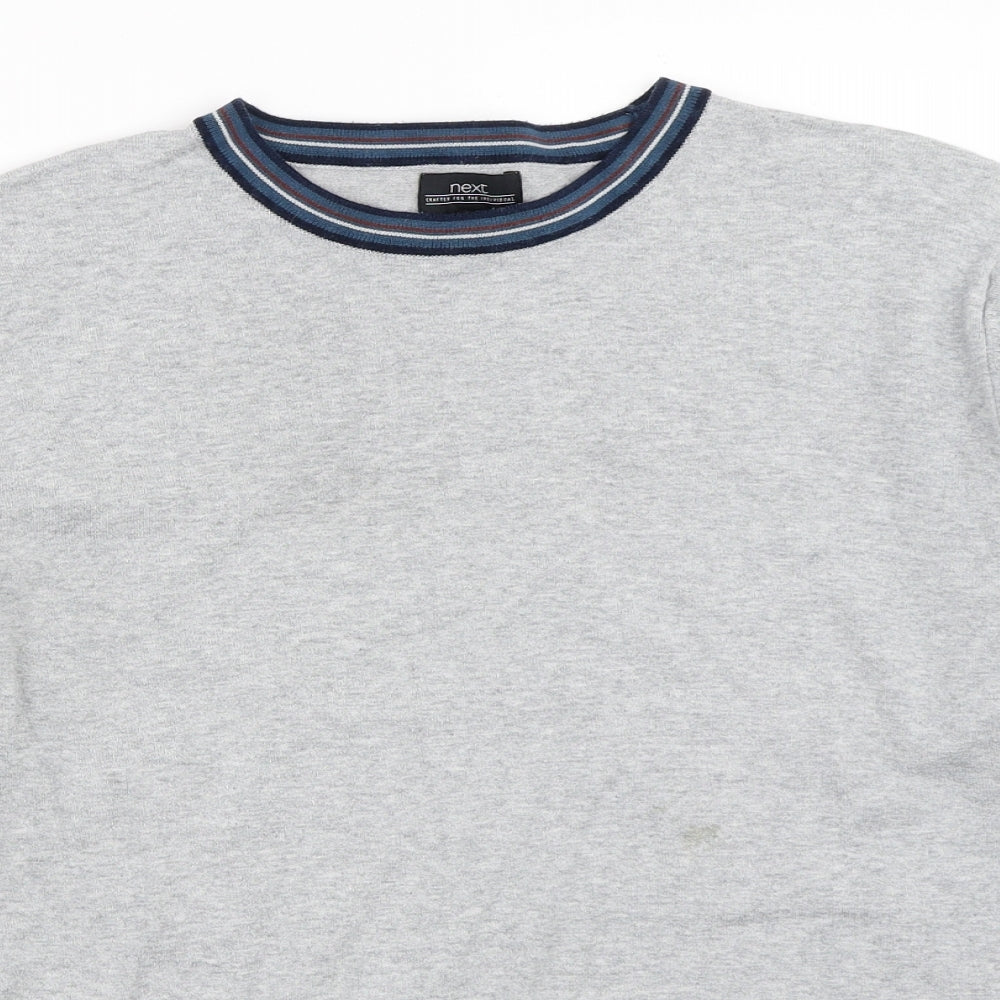 NEXT Mens Grey   Pullover Jumper Size L