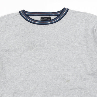 NEXT Mens Grey   Pullover Jumper Size L