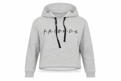 Womens Grey   Pullover Hoodie Size L