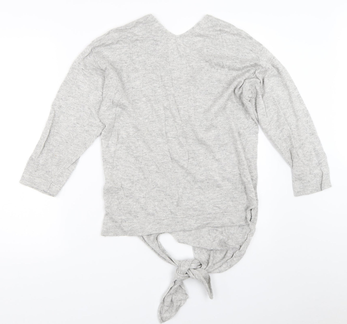 Womens UK Size 10 Marks and Spencer Grey Pullover Jumper