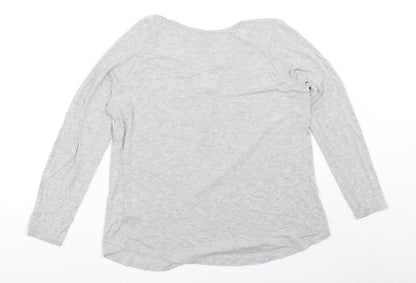 AJC Womens Grey   Basic T-Shirt Size 40