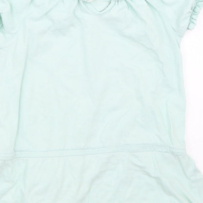 Uttam Kids Girls Blue   Basic T-Shirt Size 4-5 Years