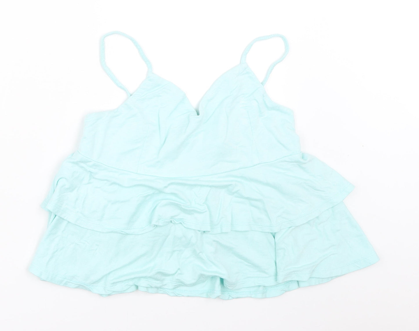 Womens UK Size 10 Atmosphere Blue Camisole T-Shirt