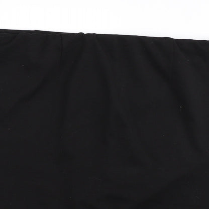 DASH Womens Black   Straight & Pencil Skirt Size XL