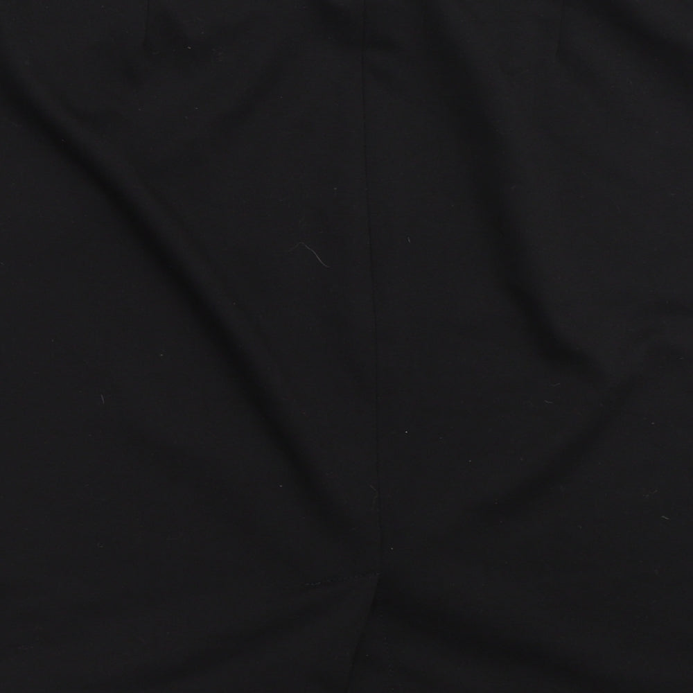 DASH Womens Black   Straight & Pencil Skirt Size XL