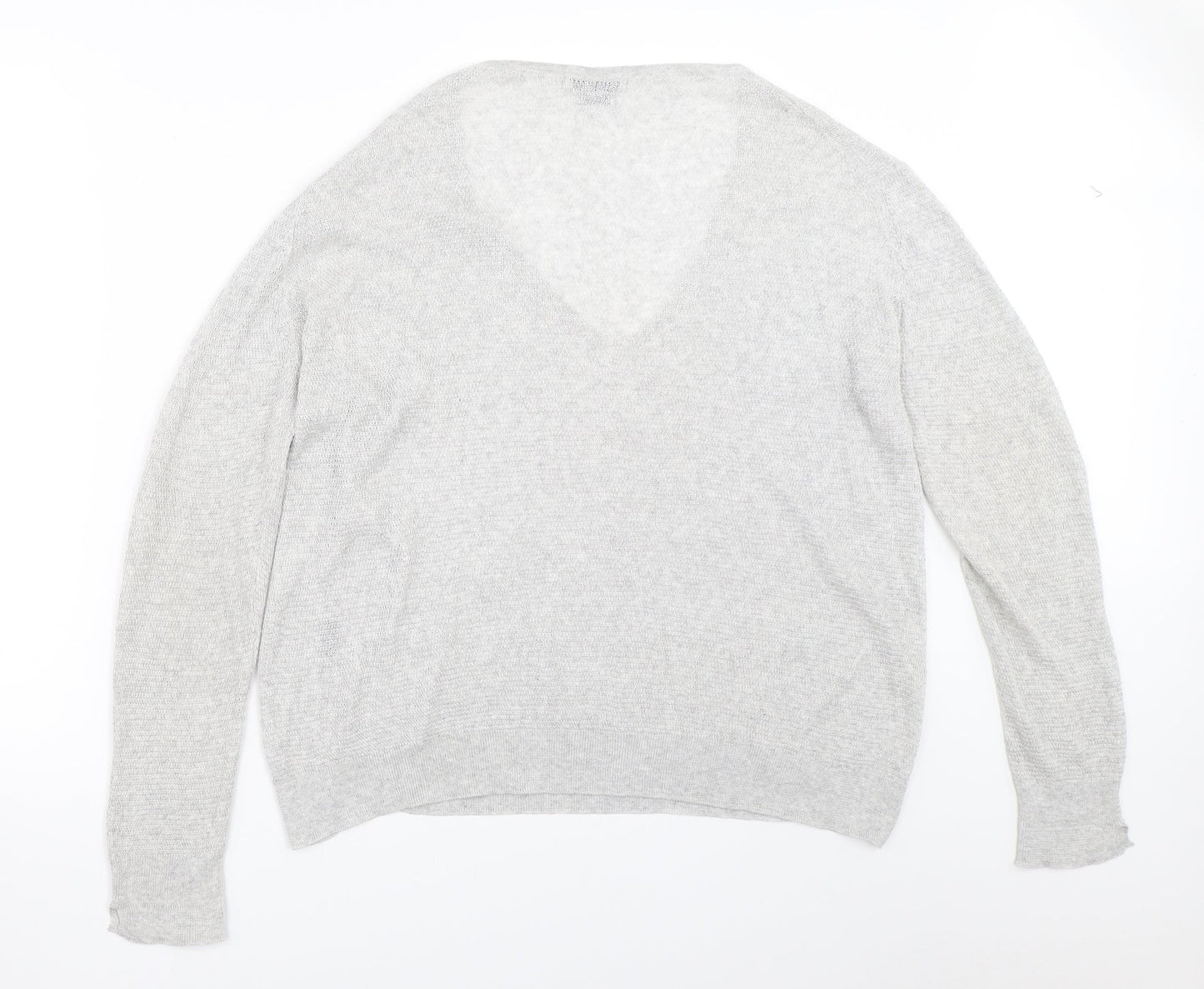 Womens UK Size M Zara Grey Pullover Jumper