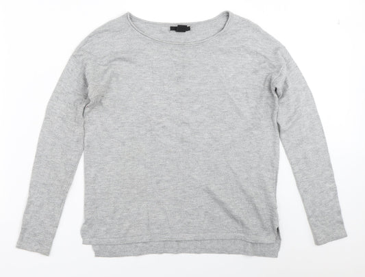 Womens UK Size XS H&M Grey Pullover Jumper