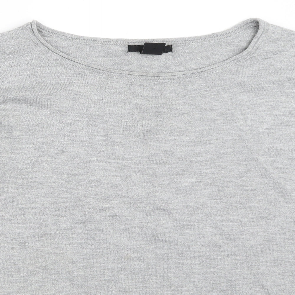 Womens UK Size XS H&M Grey Pullover Jumper