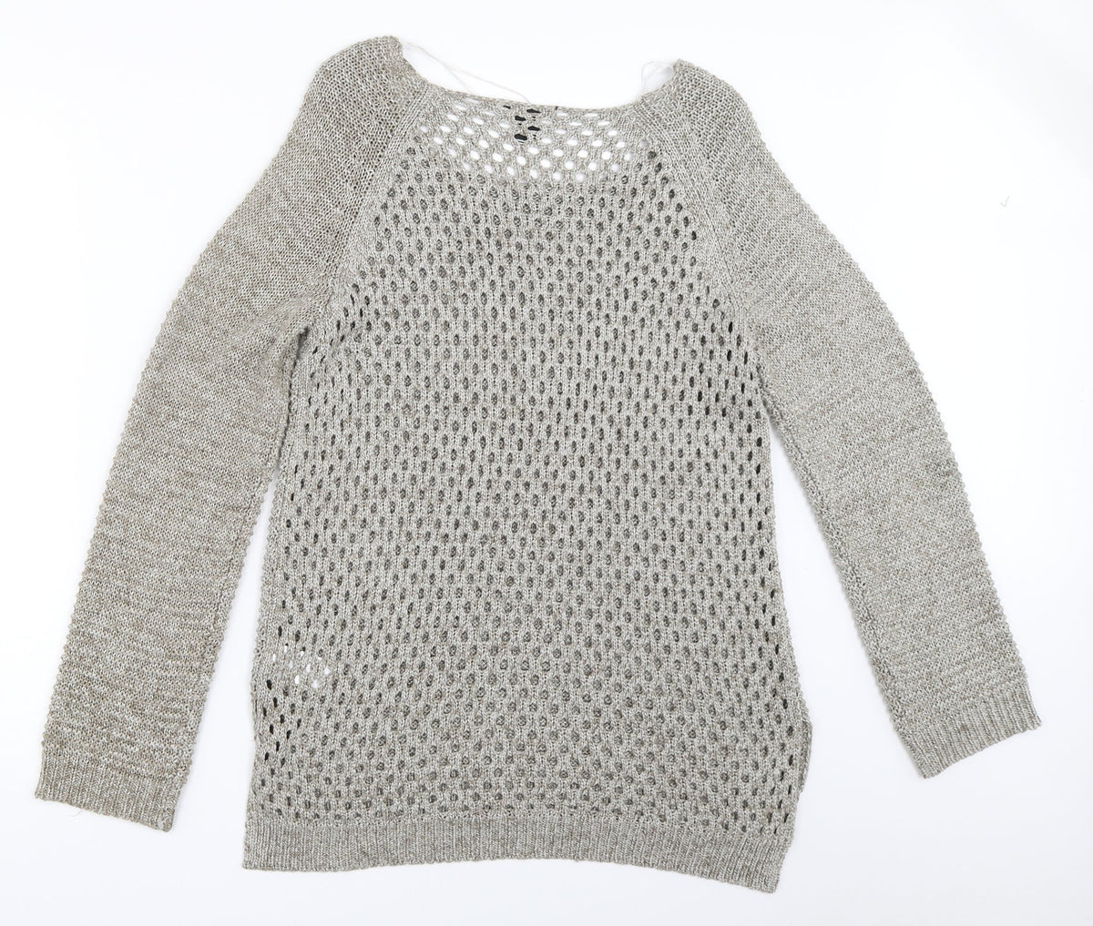 H&M Womens Grey   Pullover Jumper Size M