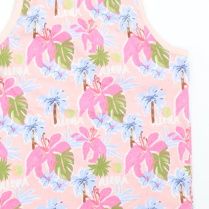 Marks and Spencer Girls Pink   Basic Tank Size 9-10 Years