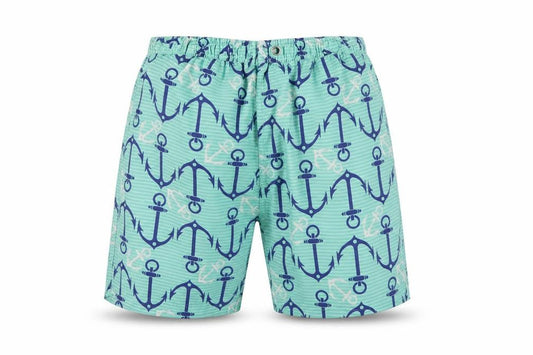 Preworn Mens Green Geometric  Sweat Shorts Size XL