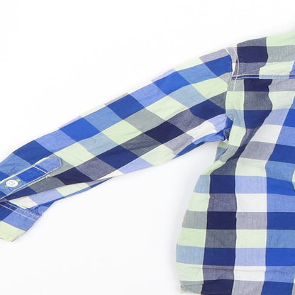 H&M Baby Multicoloured Check  Basic Button-Up Size 12-18 Months
