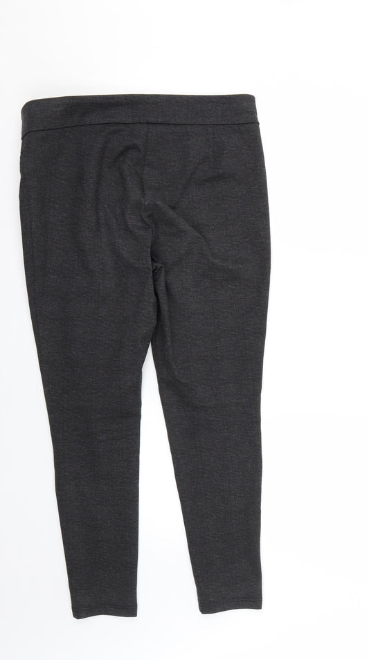 George Womens Grey   Trousers  Size 12 L26 in