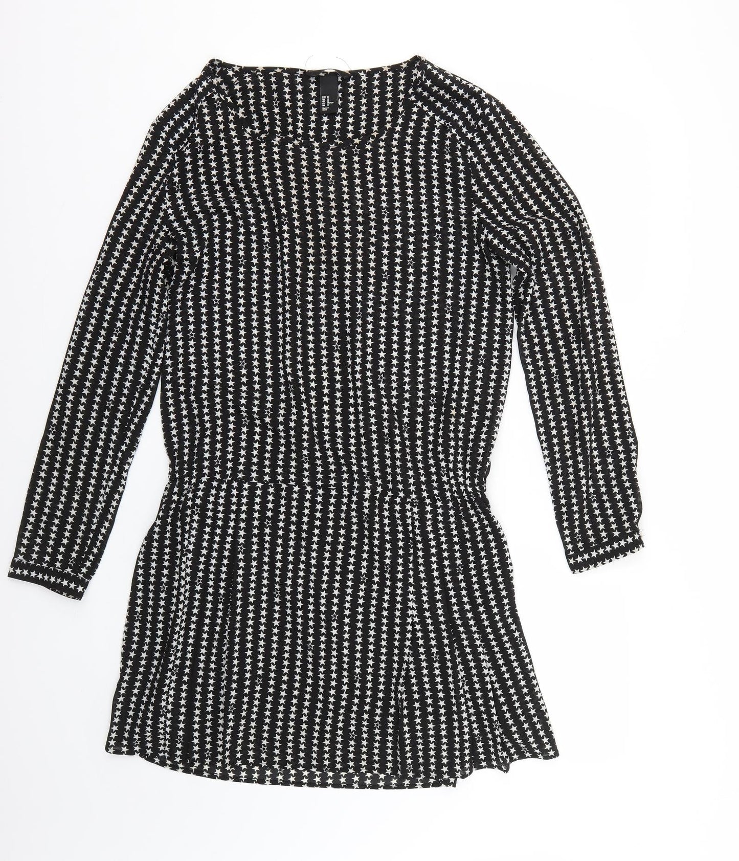 Womens UK Size 10 H&M Multicoloured Basic Blouse