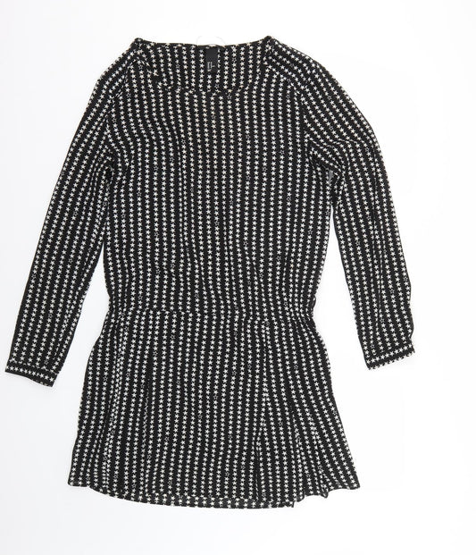 Womens UK Size 10 H&M Multicoloured Basic Blouse