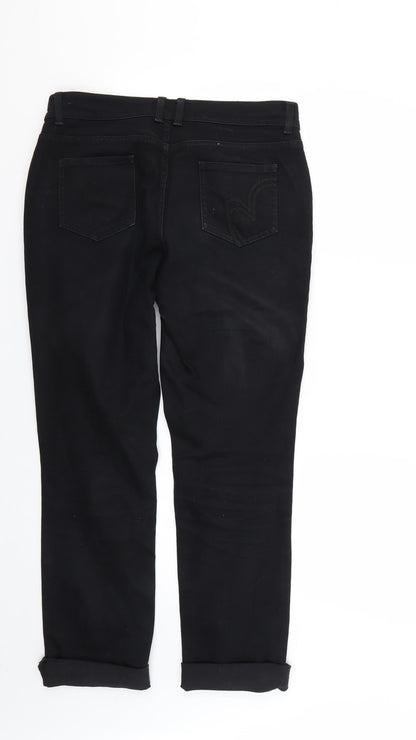 Per Una Womens Black   Skinny Jeans Size 12 L26 in