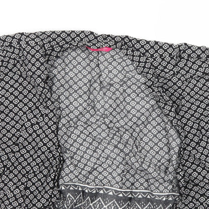 yd Girls Multicoloured Floral  Cardigan Jumper Size 9-10 Years