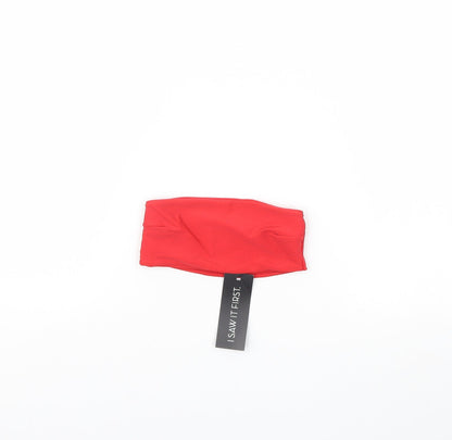 I SAW IT FIRST Womens Red   Cropped Tank Size 4  - Bikini top