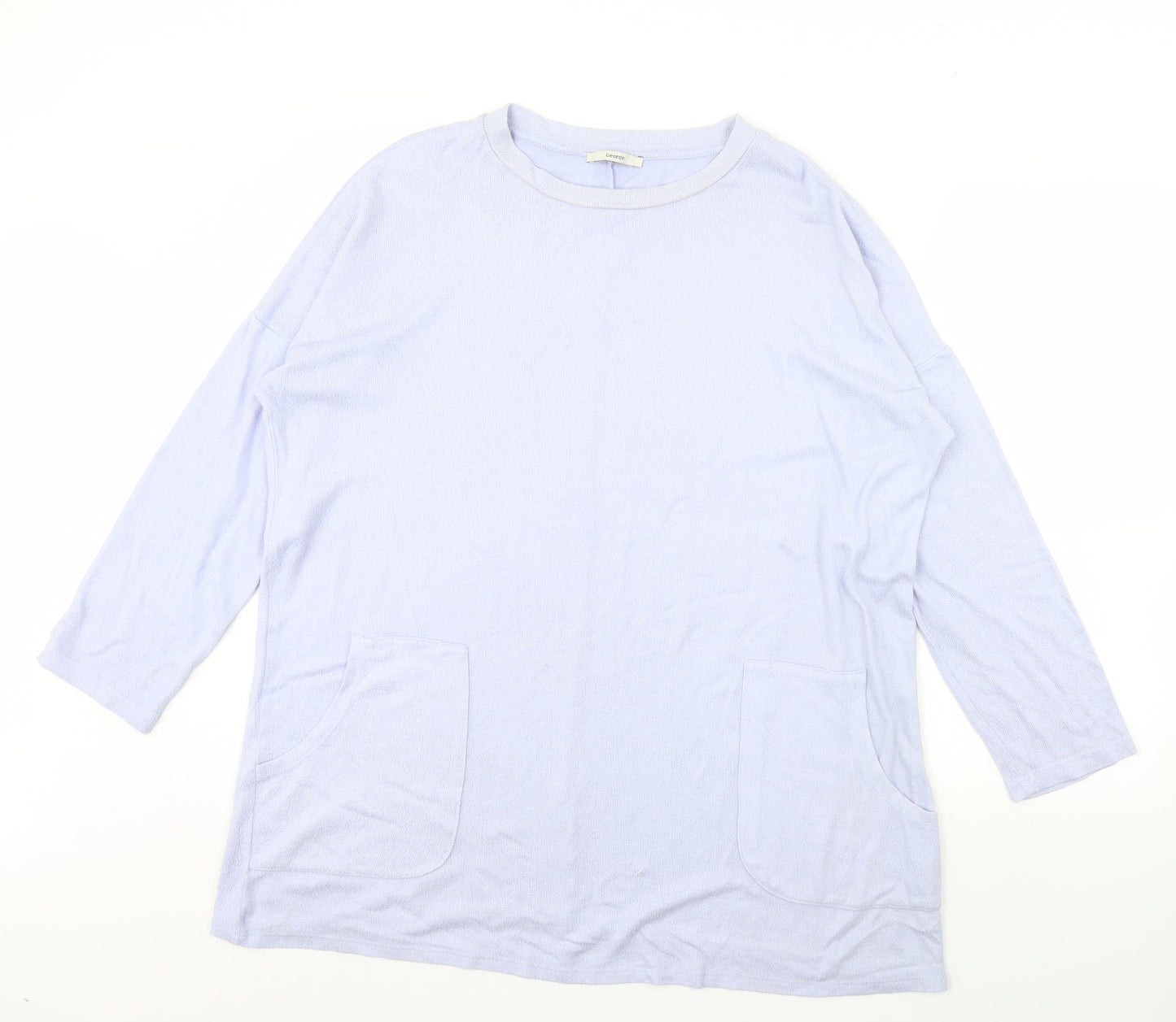 George Womens Blue   Pullover Jumper Size L