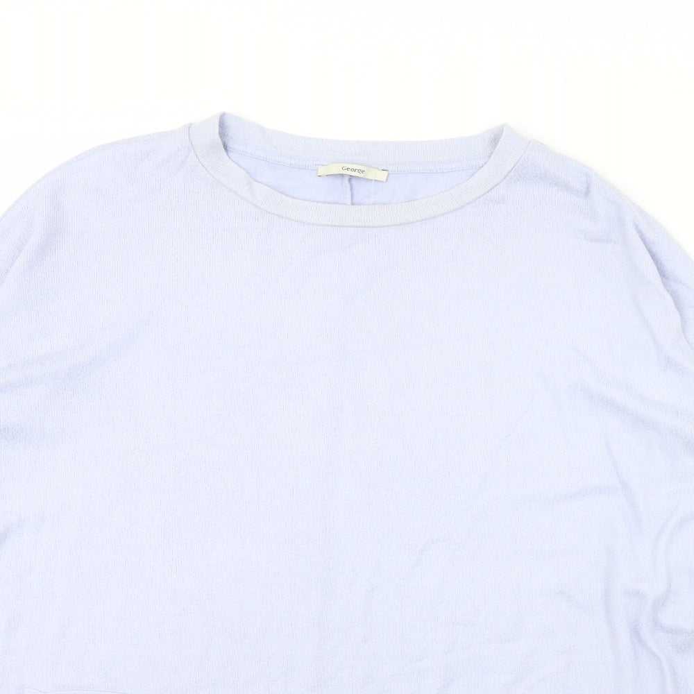 George Womens Blue   Pullover Jumper Size L