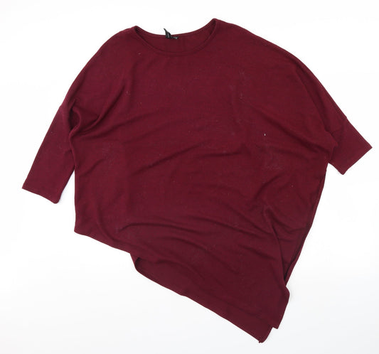 Izabel Womens Purple   Pullover Jumper Size 12